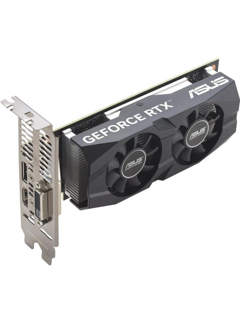 Tarjeta Gráfica Asus GeForce RTX 3050 LP BRK OC Edition/ 6GB GDDR6/ Compatible con Perfil Bajo