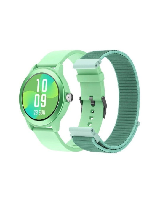 Smartwatch SPC Smartee Duo Vivo 9651R/ Notificaciones/ Frecuencia Cardíaca/ Verde Menta/ Incluye Correa Extra Smartwatch SPC Smartee Duo Vivo 9651R/ Notificaciones/ Frecuencia Cardíaca/ Verde Menta/ Incluye Correa Extra