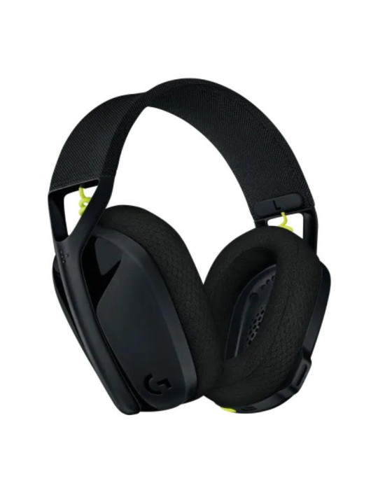 Auriculares Gaming Inalámbricos con Micrófono Logitech G435/ Bluetooth/ Negros y Amarillos
