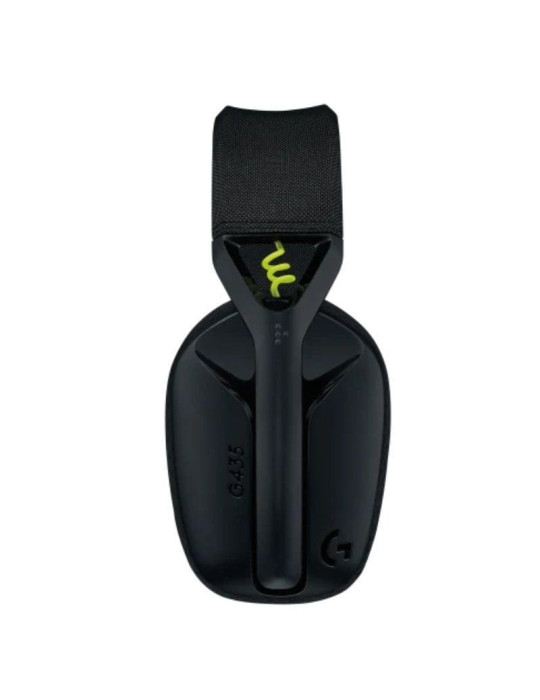 Auriculares Gaming Inalámbricos con Micrófono Logitech G435/ Bluetooth/ Negros y Amarillos