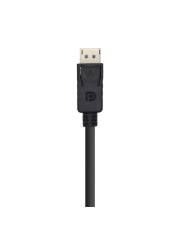 Cable DisplayPort 1.2 4K Aisens A124-0387/ DisplayPort Macho - DisplayPort Macho/ Hasta 5W/ 2300Mbps/ 5m/ Negro 2