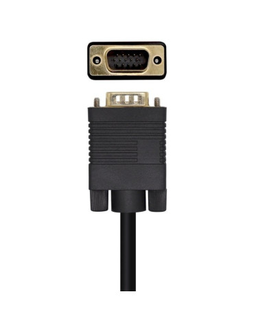 Cable Conversor Aisens A125-0462/ DisplayPort Macho - VGA Macho/ Hasta 5W/ 2300Mbps/ 3m/ Negro 2