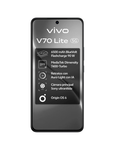 Smartphone Vivo V70 Lite 6GB/ 128GB/ 6.77"/ 5G/ Negro 2