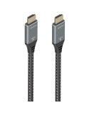Cable HDMI 2.1 8K Aisens A150-0876/ HDMI Macho - HDMI Macho/ 5m/ Gris y Negro