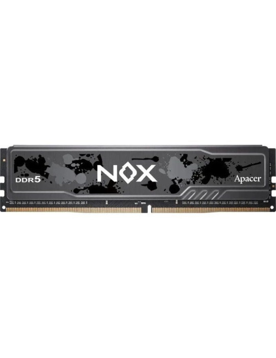 Memoria RAM Apacer NOX 16GB/ DDR5/ 6000MHz/ 1.25V/ CL38/ DIMM Memoria RAM Apacer NOX 16GB/ DDR5/ 6000MHz/ 1.25V/ CL38/ DIMM