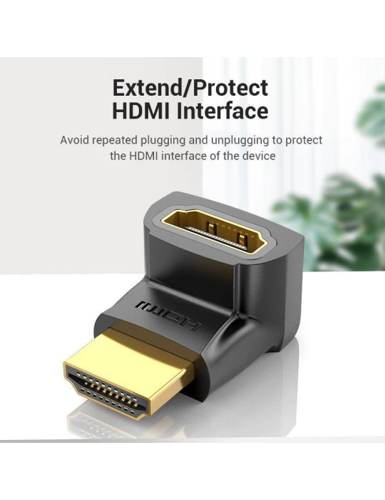 Adaptador HDMI 4K 270  Vention AINB0/ HDMI Macho - HDMI Hembra