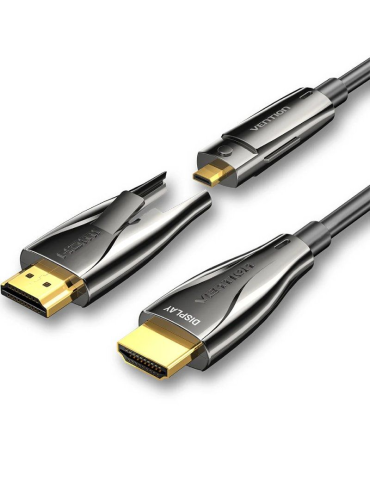 Cable HDMI Vention ALPBQ/ HDMI Macho - Micro HDMI Macho/ HDMI Macho/ 20m/ Negro