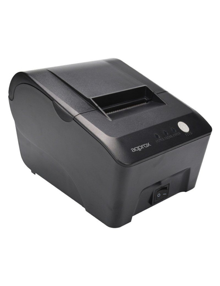 Impresora de Tickets Approx appPOS58MU/ Térmica/ Ancho papel 58mm/ USB/ Negra Impresora de Tickets Approx appPOS58MU/ Térmica/ Ancho papel 58mm/ USB/ Negra