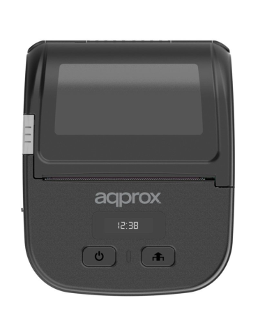 Impresora de Tickets Approx appPOS80PORTABLEWIFI/ Térmica/ Ancho papel 80mm/ USB-Bluetooth-WiFi/ Negra 2