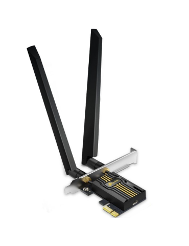 Tarjeta de Red Inalámbrica-PCI Express TP-Link Archer TBE400E/ WiFi 7/ 6500Mbps/ 2.4/5GHz/6GHz 2