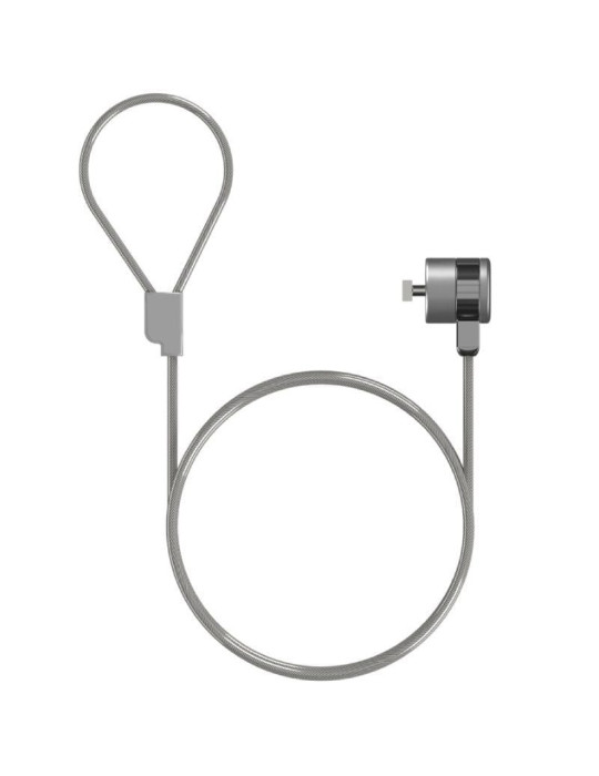 Cable de Seguridad para Portátiles Aisens ASLK-D40K02-SL/ 1.5m Cable de Seguridad para Portátiles Aisens ASLK-D40K02-SL/ 1.5m