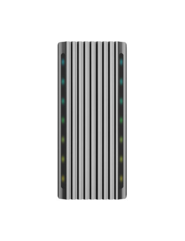 Caja Externa para Disco SSD M.2 SATA/NVMe Aisens ASM2-RGB011GR/ USB 3.2 Gen2/ Sin Tornillos 2