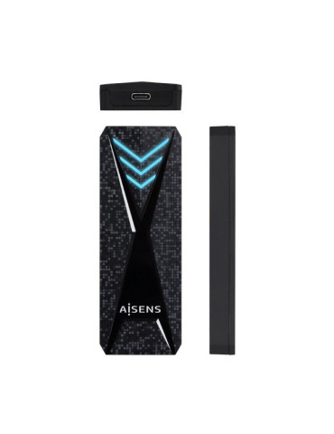 Caja Externa para Disco SSD M.2 NVMe Aisens ASM2-RGB013B/ USB 3.2 Gen2/ Sin Tornillos 2