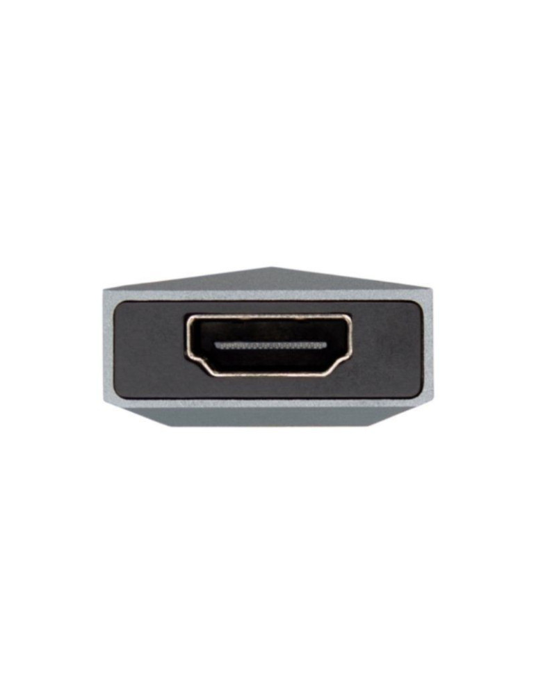 Docking USB Tipo-C Aisens ASUC-4P002-GR/ 1xHDMI 4K/ 2xUSB/ 1xUSB Tipo-C PD/ Gris