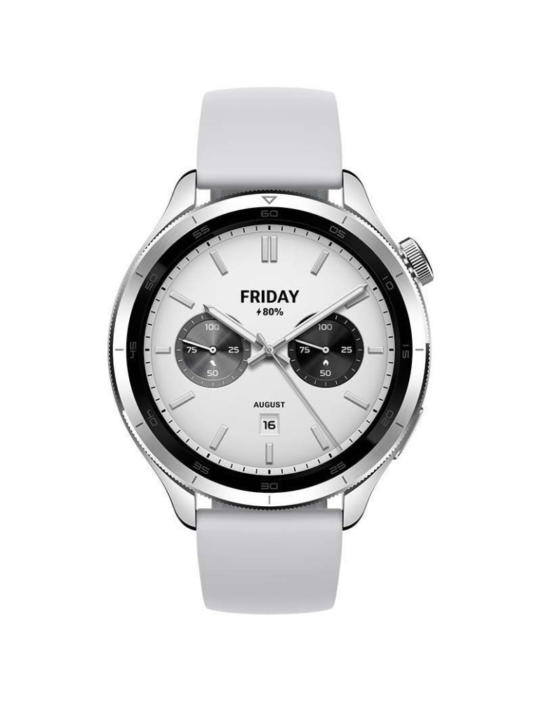 Smartwatch Xiaomi Watch S4/ Notificaciones/ Frecuencia Cardíaca/ GPS/ Plata