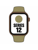 Apple Watch Series 12/ GPS/ Cellular/ 42mm/ Bronce Oscuro/ Correa Deportiva Verde Oliva (S/M)