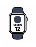 Apple Watch Series 12/ GPS/ Cellular/ 46mm/ Gris Espacial/ Correa Deportiva Azul Marino (M/L)
