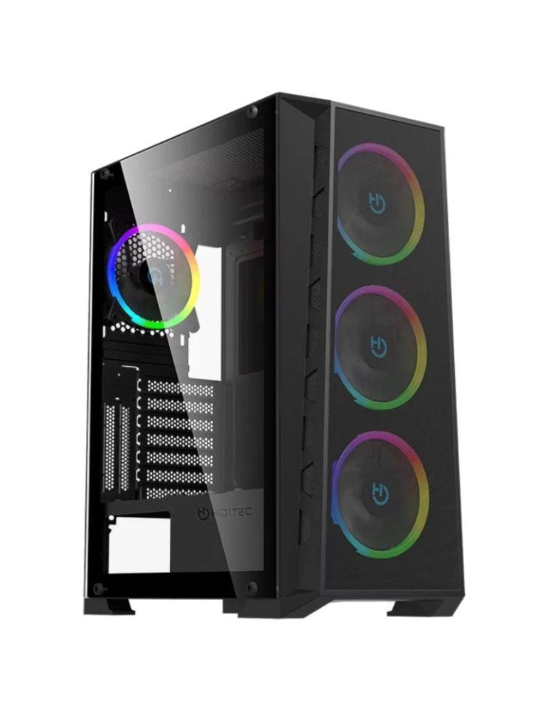 Caja Gaming Semitorre Hiditec MH12 METAL MESH Caja Gaming Semitorre Hiditec MH12 METAL MESH