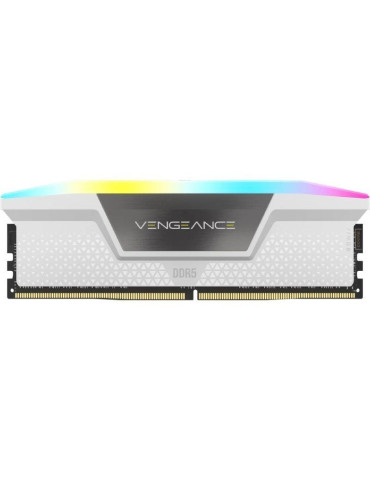 Memoria RAM Corsair Vengeance RGB 2 x 16GB/ DDR5/ 6000MHz/ 1.35V/ CL36/ DIMM 2