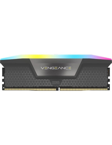 Memoria RAM Corsair Vengeance RGB 2 x 16GB/ DDR5/ 6000MH/ 1.35V/ CL36/ DIMM 2
