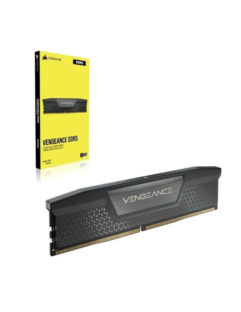 Memoria RAM Corsair Vengeance RGB 2 x 32GB/ DDR5/ 5200MH/ 1.25V/ CL40/ DIMM