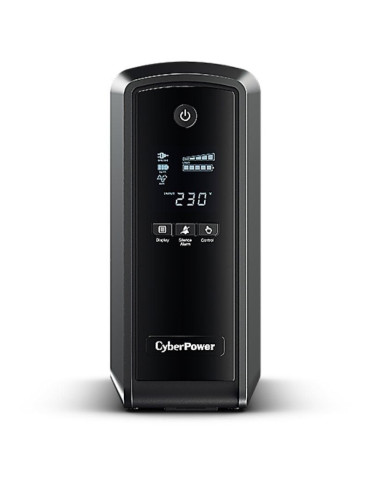 SAI Línea Interactiva Cyberpower CP900EPFCLCD/ 900VA-540W/ 6 Salidas/ Formato Torre 2