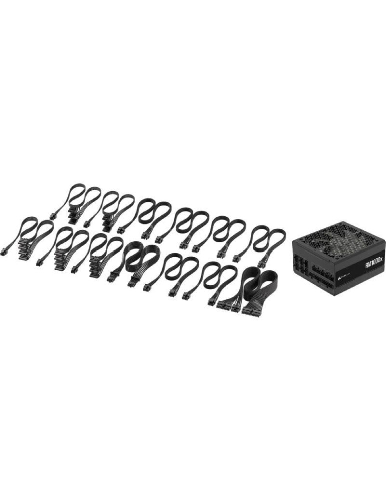 Fuente de Alimentación Corsair RM1000X/ 1000W/ Ventilador 12cm/ Cybenetics Gold