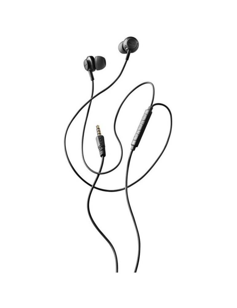 Auriculares Intrauditivos NGS Cross Drift/ con Micrófono/ Jack 3.5/ Negros