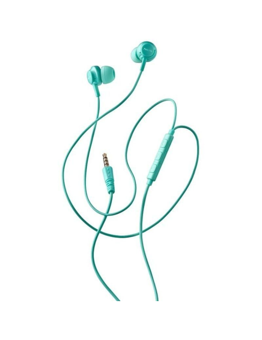 Auriculares Intrauditivos NGS Cross Drift/ con Micrófono/ Jack 3.5/ Verdes