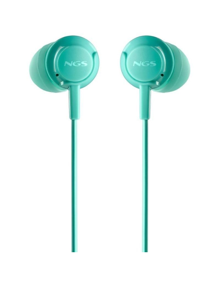 Auriculares Intrauditivos NGS Cross Drift/ con Micrófono/ Jack 3.5/ Verdes