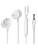 Auriculares Intrauditivos NGS Cross Drift/ con Micrófono/ Jack 3.5/ Blancos
