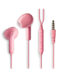 Auriculares Intrauditivos NGS Cross Flip/ con Micrófono/ Jack 3.5/ Rosas