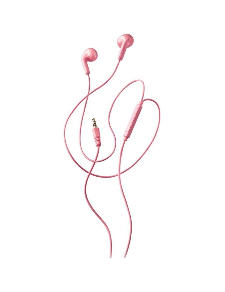 Auriculares Intrauditivos NGS Cross Flip/ con Micrófono/ Jack 3.5/ Rosas