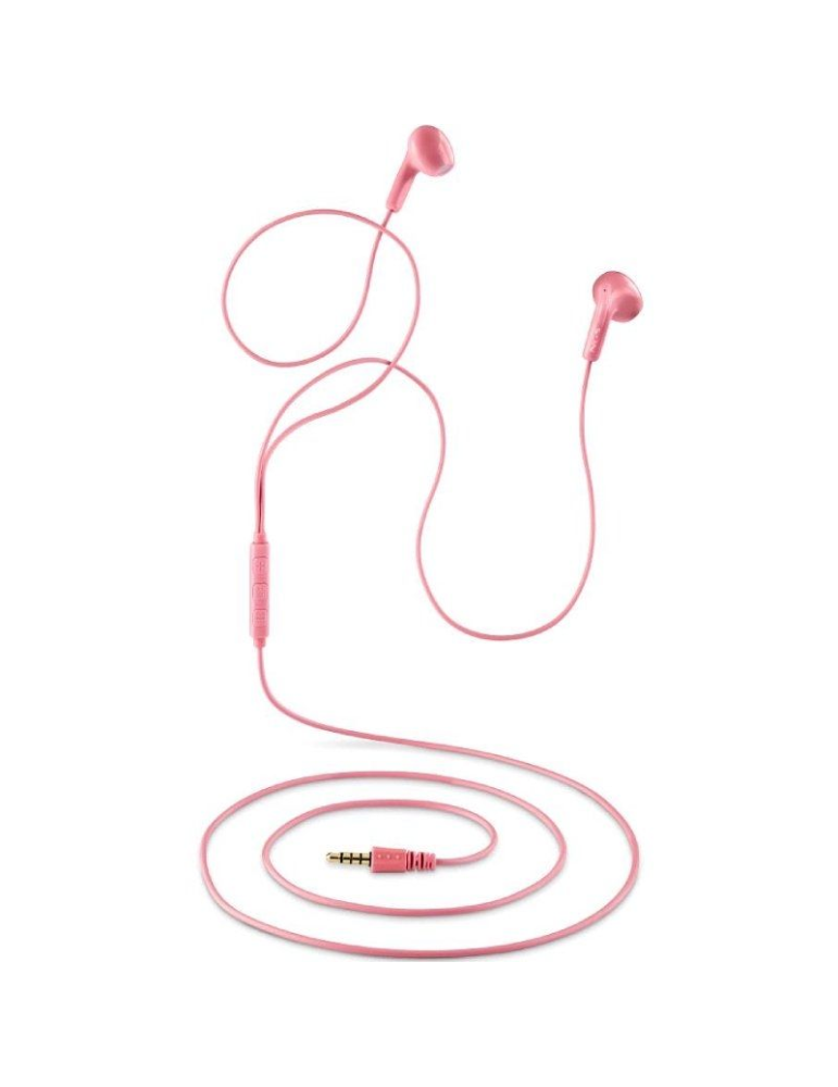 Auriculares Intrauditivos NGS Cross Flip/ con Micrófono/ Jack 3.5/ Rosas