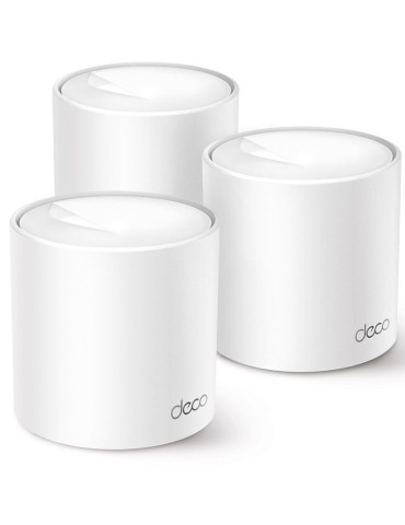 Sistema Mesh TP-Link Deco X10 1500Mbps/ 2.4GHz 5GHz/ Pack de 3