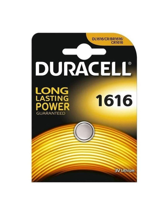 Pila de Botón Duracell CR1616/ 3V Pila de Botón Duracell CR1616/ 3V