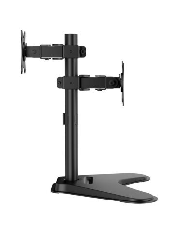 Soporte de Mesa para 2 Monitores Aisens DT32TR-409/ Giratorio/ Inclinable/ hasta 8kg 2