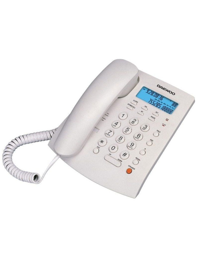 Teléfono Daewoo DW6310/ Blanco Teléfono Daewoo DW6310/ Blanco