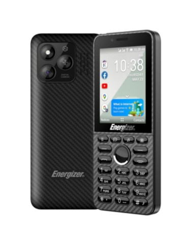 Teléfono Móvil Energizer E288S para Personas Mayores/ Negro