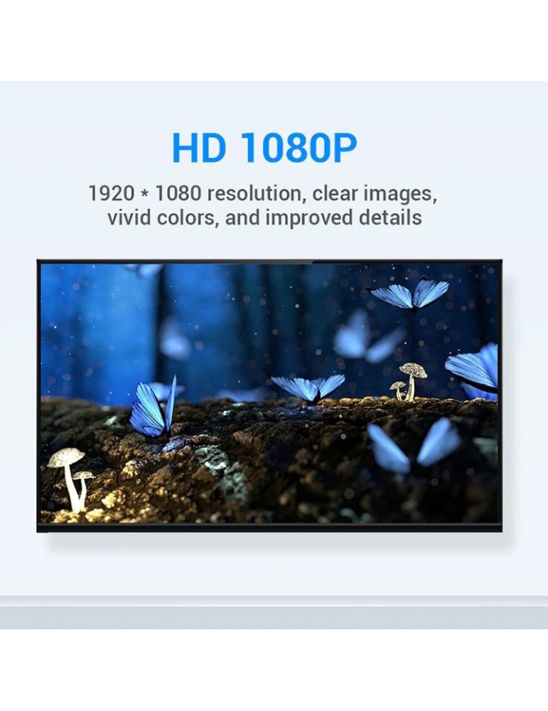 Adaptador Vention ECDB0/ DVI Macho - HDMI Hembra