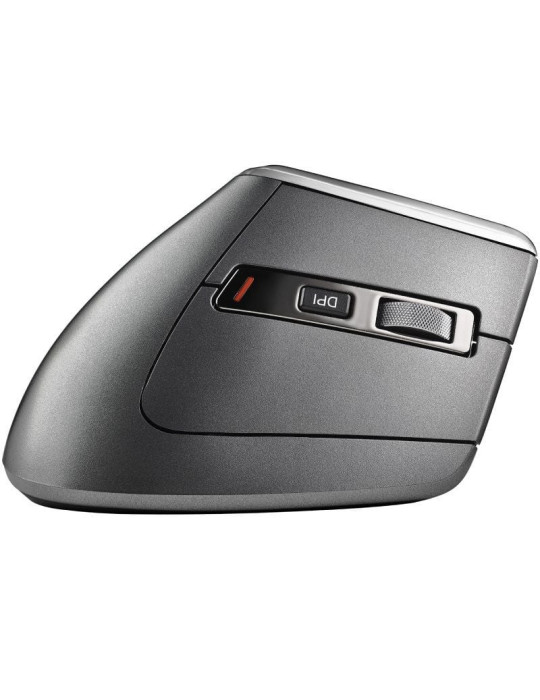 Ratón Vertical Inalámbrico por Bluetooth NGS Evo Karma/ Batería recargable/ Hasta 3200 DPI