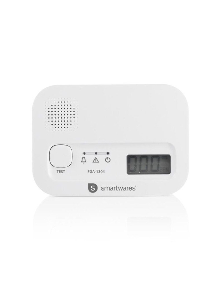 Detector de Monóxido de Carbono Smartwares FGA-13041 Detector de Monóxido de Carbono Smartwares FGA-13041