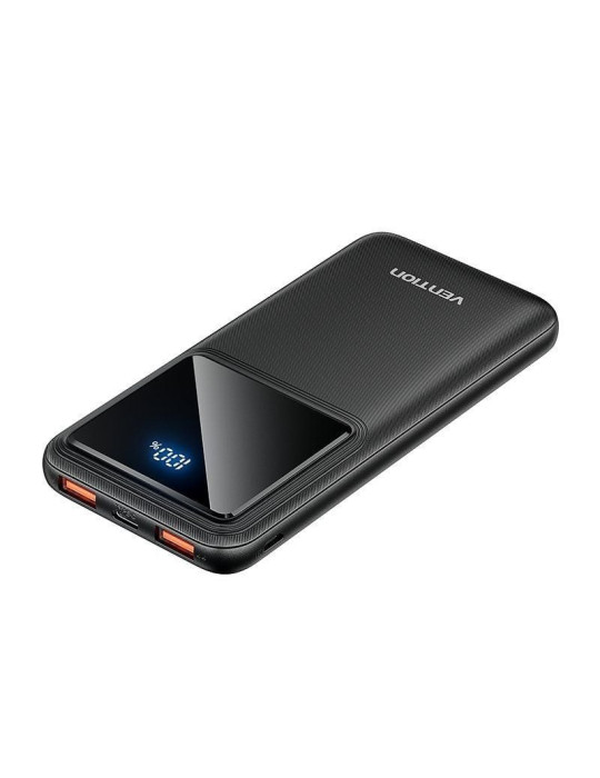 Powerbank 10000mAh Vention FHKB0/ 22.5W/ Negra Powerbank 10000mAh Vention FHKB0/ 22.5W/ Negra
