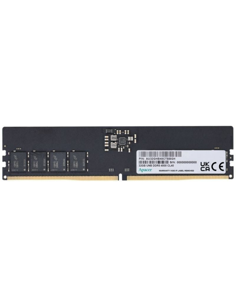 Memoria RAM Apacer FL.32G2C.PKH 32GB/ DDR5/ 5600MHz/ 1.1V/ CL40/ DIMM Memoria RAM Apacer FL.32G2C.PKH 32GB/ DDR5/ 5600MHz/ 1.1V/ CL40/ DIMM