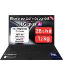Portátil LG Gram 16Z90TL-V.AZ85BN Intel Core Ultra 7-258V/ 32GB/ 512GB SSD/ 16"/ Win11 Pro