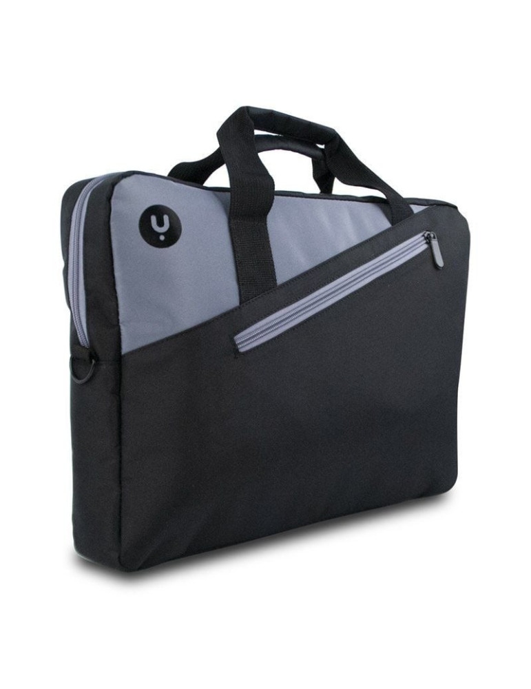 Maletín Monray Ginger para Portátiles hasta 14"/ Cinta para Trolley/ Negro Maletín Monray Ginger para Portátiles hasta 14"/ Cinta para Trolley/ Negro