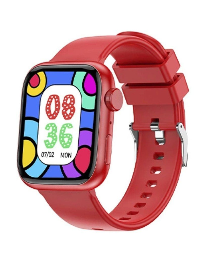 Smartwatch Forever IGo Watch 3 JW-500/ Notificaciones/ Frecuencia Cardíaca/ Rojo Smartwatch Forever IGo Watch 3 JW-500/ Notificaciones/ Frecuencia Cardíaca/ Rojo