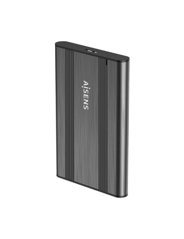 Caja Externa para Disco Duro de 2.5" Aisens ASE-2526GR/ USB 3.1/ Sin tornillos