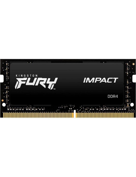 Memoria RAM Kingston FURY Impact 8GB/ DDR4/ 3200MHz/ 1.2V/ CL20/ SODIMM Memoria RAM Kingston FURY Impact 8GB/ DDR4/ 3200MHz/ 1.2V/ CL20/ SODIMM
