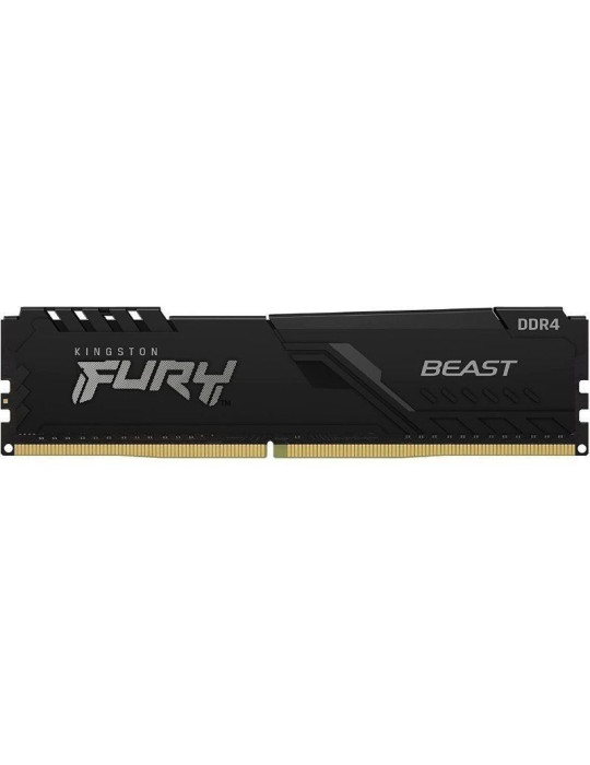 Memoria RAM Kingston FURY Beast 16GB/ DDR4/ 3600MHz/ 1.35V/ CL18/ DIMM Memoria RAM Kingston FURY Beast 16GB/ DDR4/ 3600MHz/ 1.35V/ CL18/ DIMM
